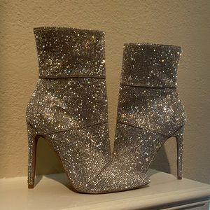 Steve Madden Rhinestone Booties